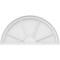 Ekena Millwork Half Round 4 Spoke Architectural Grade PVC Pediment, 32"W x 16"H x 2"P PEDPS032X160HRO04 - alternate 6